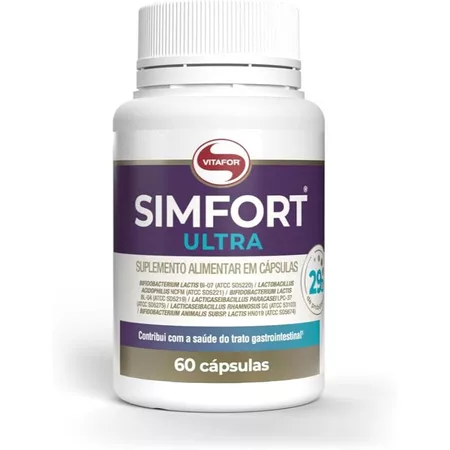 Simfort Ultra 6 Cepas Probióticas 60 Cápsulas Vitafor - Original