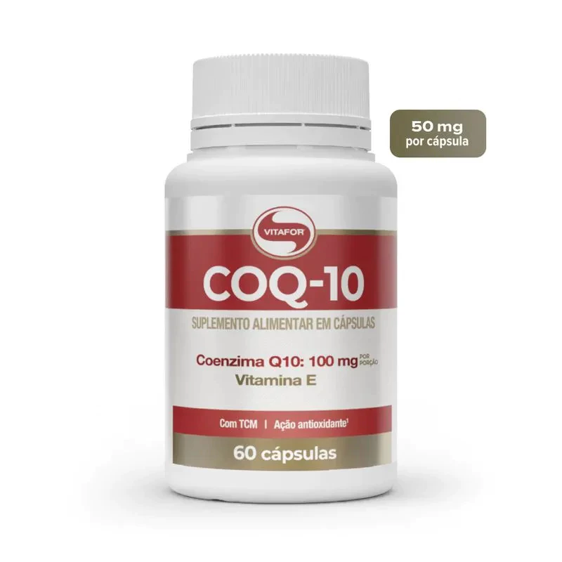 Coenzima Q10 100mg 60 Cápsulas Vitafor