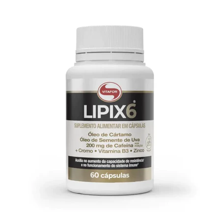 Lipix 6 60 Cápsulas - Vitafor